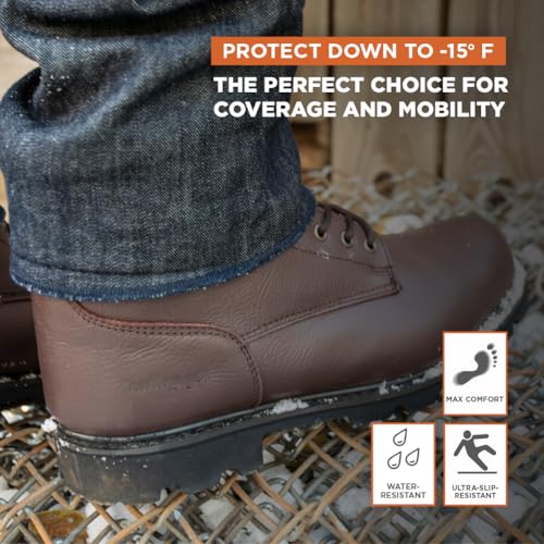 RefrigiWear Men’s Classic Leather Boots, -15°F to 35°F (-26°C to 1°C)4