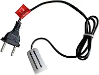 Aquecedor De Imersão Preto 500W Portátil Bivolt Automático 120/240V Para Chá Café E Chimarrão - Acessório De Viagem Com Cabo De 80cm Rápido E Seguro