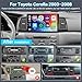 Inefala [2G+64G] Android 15 Car Radio for Toyota Corolla EX 2005-2012 with Wireless Carplay/Android Auto, 9 Inch HD Touchscreen for Corolla Stereo with GPS 5GHz WiFi Bluetooth SWC Backup Camera MIC