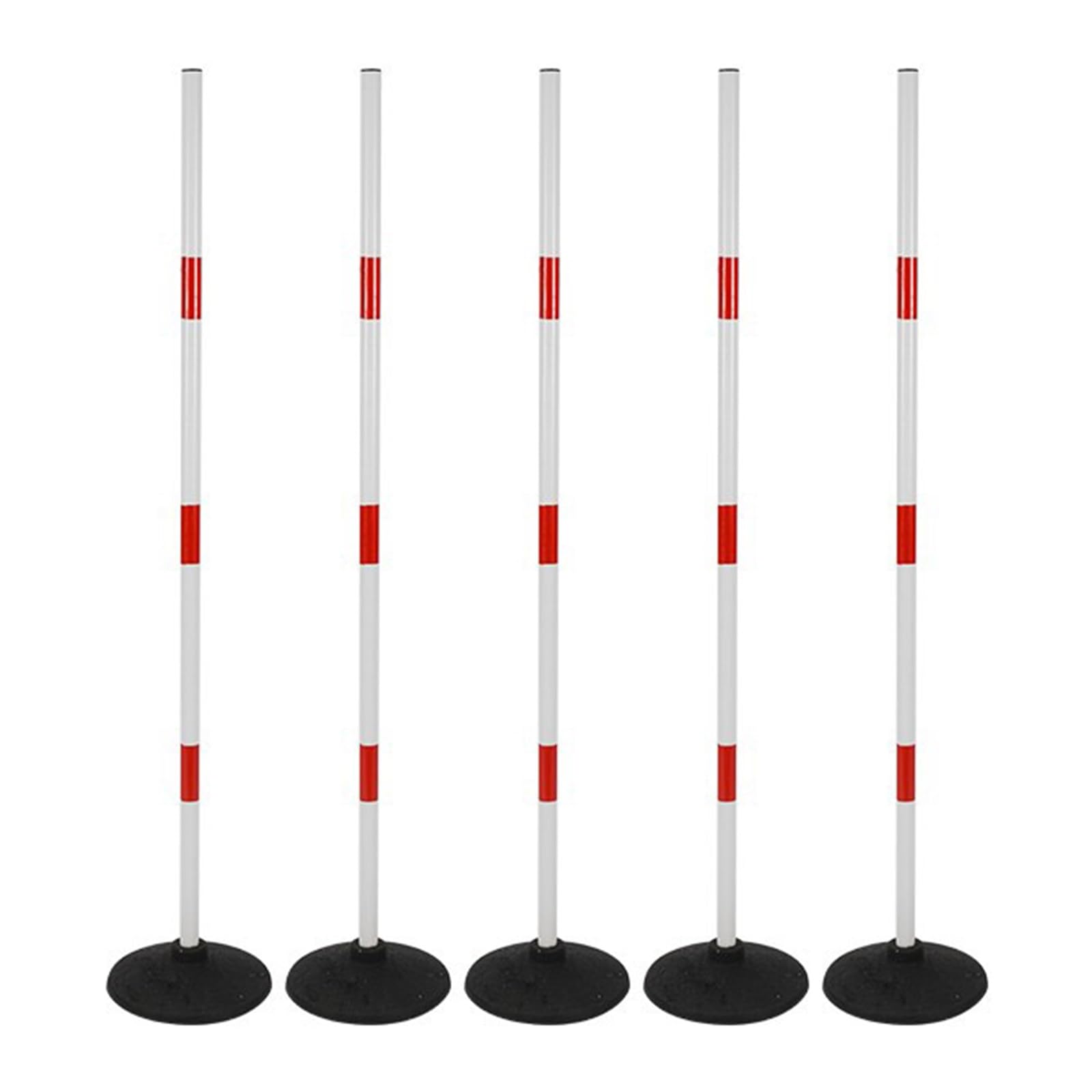 Bastones De Entrenamiento De Agilidad De Fútbol, Bastones De Velocidad Deportivos Desmontables/Postes De Slalom Con Base De Goma Opcional De 1,1 Kg O 2 Kg, Equipo Deportivo Para Múltiples Ejercicios