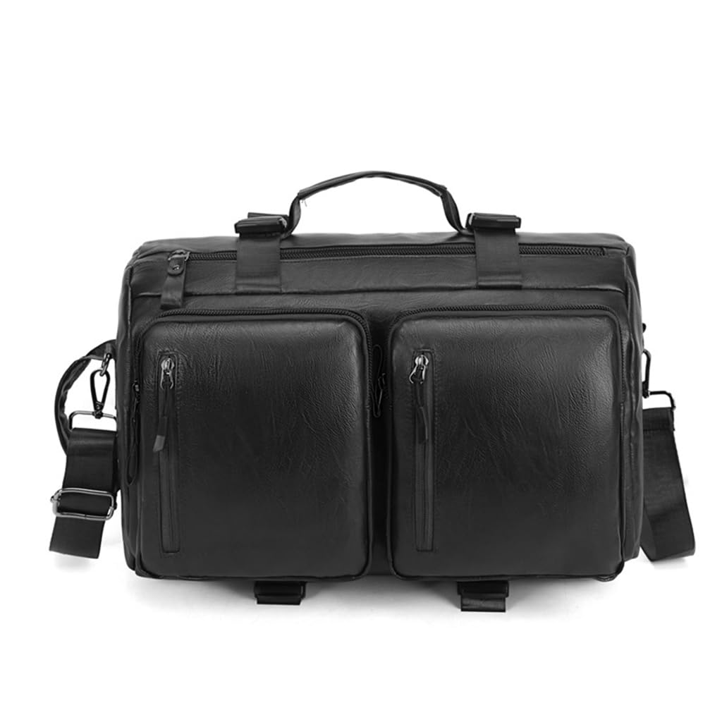 GUSTAVE® 15.6 Inches Laptop Backpack Fashion PU Laptop Backpack Shoulder Bag Handbag Crossbody Bag Travel Suitcase 3 in 1 Travel Waterproof Laptop Bag with Adjustable Shoulder Strap (B0D374QZ36) Amazon Price History, Amazon Price Tracker
