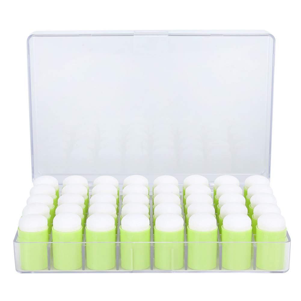 Esponjas de dedo Hidyliu pack de 40 unidades en color verde moca para pintura y manualidades
