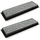 2 Activated Carbon Cabin Filters RE198488 SJ14288 for Tractors R4023, Replacement for John Deere OEM