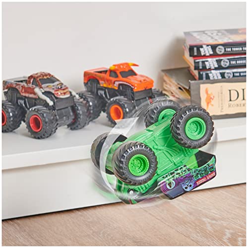 Monster Jam, 2-Pack Official Grave Digger And El Toro Loco Clip & Flip Monster Trucks, 1:43 Scale Kids Toys For Boys #TOP2