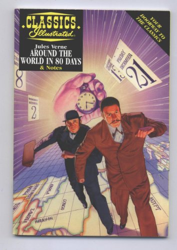 Around the World in Eighty Days 1578400597 Book Cover