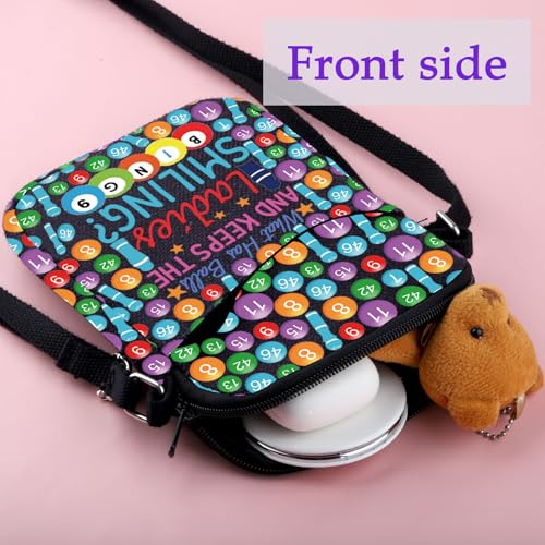 Lucky Gambling Crossbody Bag Gambler Lover Gift For Women Good Luck Gambling Game Gift Handbag3