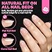 UNA GELLA Extra Short Almond Nail Tips Full Cover 504PCS Gel Nail Tips Short Almond Shaped Nails Tips Soft Gelly Gel Clear Fake Nails Tip for Acrylic Nail Tip Soak Off Home DIY Salon Nails 12 Sizes