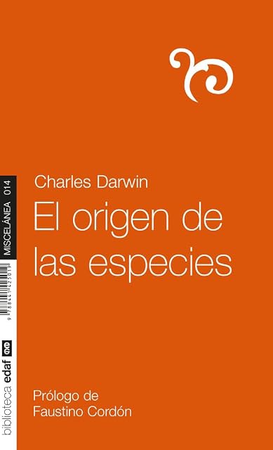 Portada de El orígen de las especies
