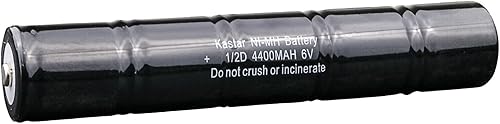 Miniatura 1 de Kastar Paquete de 1 batería de repuesto Ni-MH de 4400 mAh para Sirchie Bluemaxx, BM500LED, BM500, BM520, BM525 recargable forense con bombilla LED,