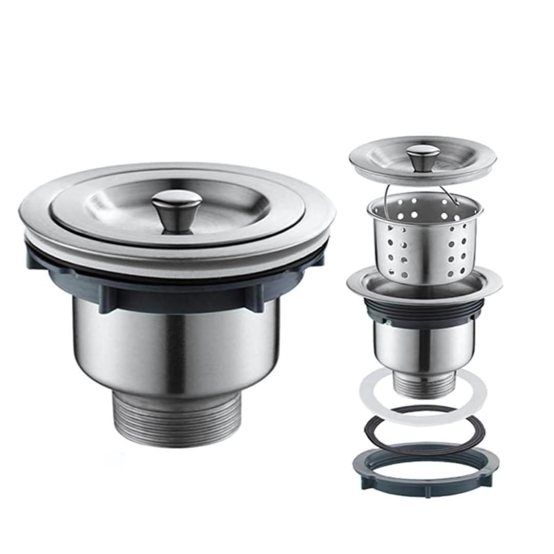 Stainless Steel Sink Waste Coupling - Durable Drain Jali -1