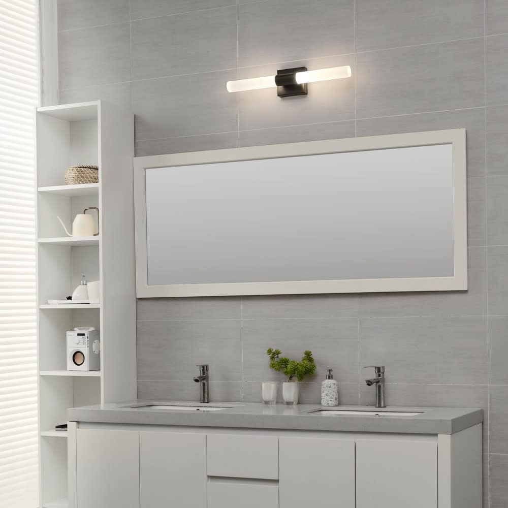 Globe Electric 91002725 Edinburgh 2 Light 24" Wide LED Bath Bar - Matte Black