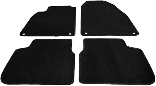 Miniatura 3 de FREEMOTOR802 Juego de 4 alfombrillas de nailon negro compatibles con Saab 9-3 2003-2011