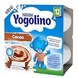 NESTLE YOGOLINO Cacao, desde 12 meses, 4x100g