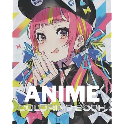 Anime Coloring Book