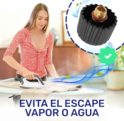 Tapon de Válvula para Polti Vaporella o para Polti Vaporeta con Rosca Macho de 3/8" y Ajuste 4,5 Bar - Completo con Junta - FABRICADO EN ITALIA - Garantía de 10 Años - MONTERAL - imagen 7