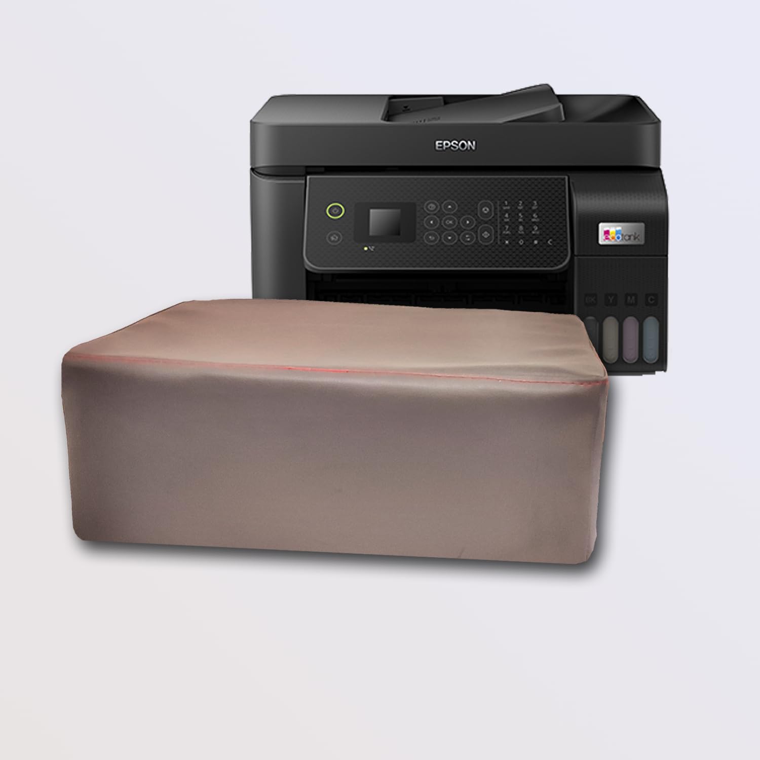 SAMI DUST AND WATER PROOF LEATHER PRINTER COVER COMPATIBLE FOR Epson L4260 ALL IN ONE PRINTER (Brown) (B0CXF6N9DD) Amazon Price History, Amazon Price Tracker