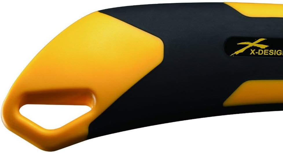 OLFA heavy duty utility knife 225BS - multi-purpose custom cutting depth precision knife w/reinforced handle & snap-off Blade, replacement blades: any OLFA 18mm blade