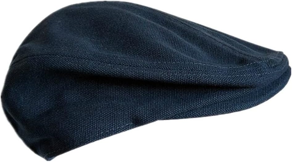 VIDI Irish Cap Spring Canvas Flat Men Burgundy Beret Hat Cotton Ivy Male Vintage