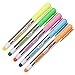 Monami Essenti Stick Soft Pastel Color Dry Highlighter Pen Marker 5 Color (Pack of 5 Pens)