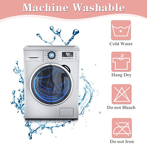 Lukeight Inner Liner For Bean Bag Chair Cover, Bean Bag Replacement Cover For Easy Cleaning (No Beans) - X-Large/Pink #TOP5