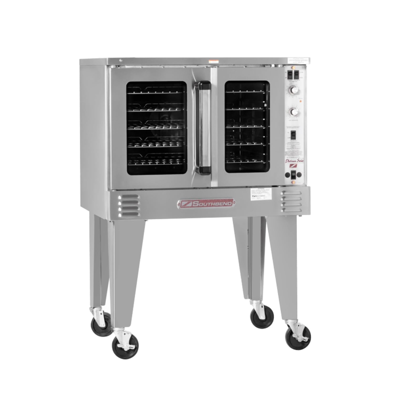 Platinum Single Full Size Liquid Propane Convection Oven by Generic – Metal, Porcelain, Stainless Steel, Model PCG50S/SD