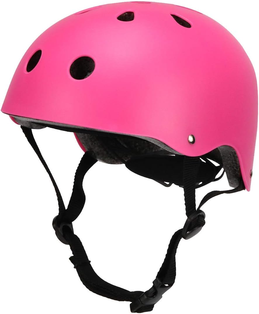 Kids Bike Helmet, Skateboard Cycling Helmet Removable Liners Ventilation Adjustable From Extreme Sports Safety Protective Helmet for Kids Youth Mountain BMX Bicycle Skate Inline Skating Rollerblading