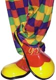 Smiffys Damen und Herren Clown Schuhe, One Size, Gelb und Rot, 25519