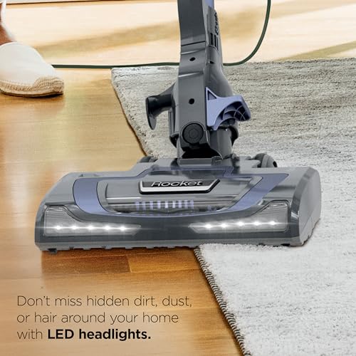 Image of Shark Rocket Pro DLX | Corded Stick Vacuum | Removable Hand Vacuum, Advanced Swivel Steering, XL Dust Cup Capacity | Crevice Tool, Upholstery Tool & Anti-Allergen Dust Brush | Gold | HV371GD