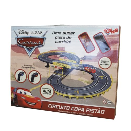 Toyng - Disney - Pista de Corrida - 2 Carrinhos,