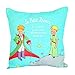 Il Piccolo Principe 525522 Cuscino 2 Personaggi, Tessuto, Multicolore, 45 x 45 x 45 cm