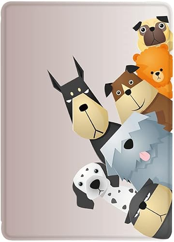 Miniatura 6 de Funda para Kindle Paperwhite5 de 6.8" 2021 con correa de mano - Funda de cuero para Kindle Paperwhite de 11 generación (familia de perros)