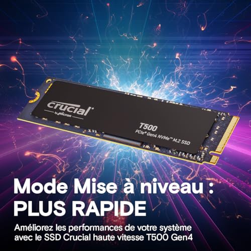 Crucial T500 4 To - vue 9