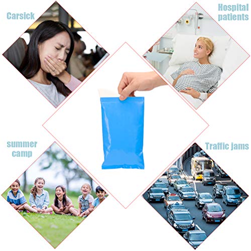 Emoly 8 Pack Disposable Urine Bags, Pee Bags For Camping Travel Urinal Toilet Traffic Jam Emergency Portable Urine Bag Pee Bags Car Toilet For Men Women Children Brief Relief #TOP2