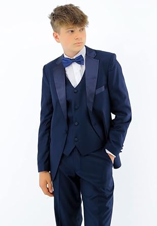 Vestito Bambini Elegante Vestito Formale Bambino - Completo Elegante Con Gilet E Papillon, Per Battesimi E Matrimoni Completo Formale - Foto 4