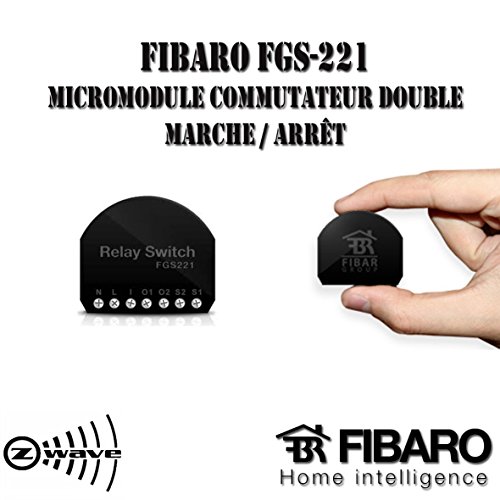 Fibaro, Inserto relè a incasso, doppio