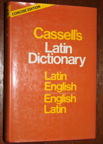 Cassell's Concise Latin-English, English-Latin ... 0025226304 Book Cover
