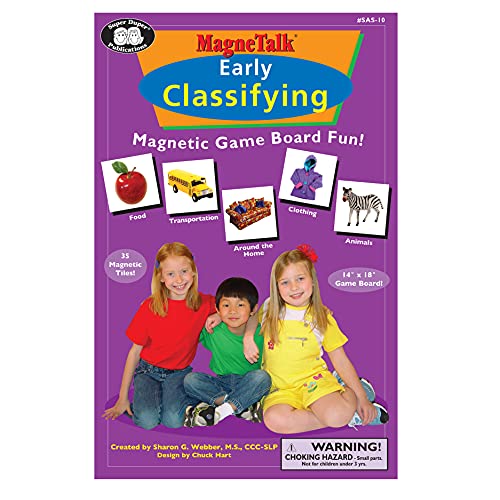 Super Duper Publications | Magnetic Early Classifying Board Game | Educational Learning Resource For Children #TOP1