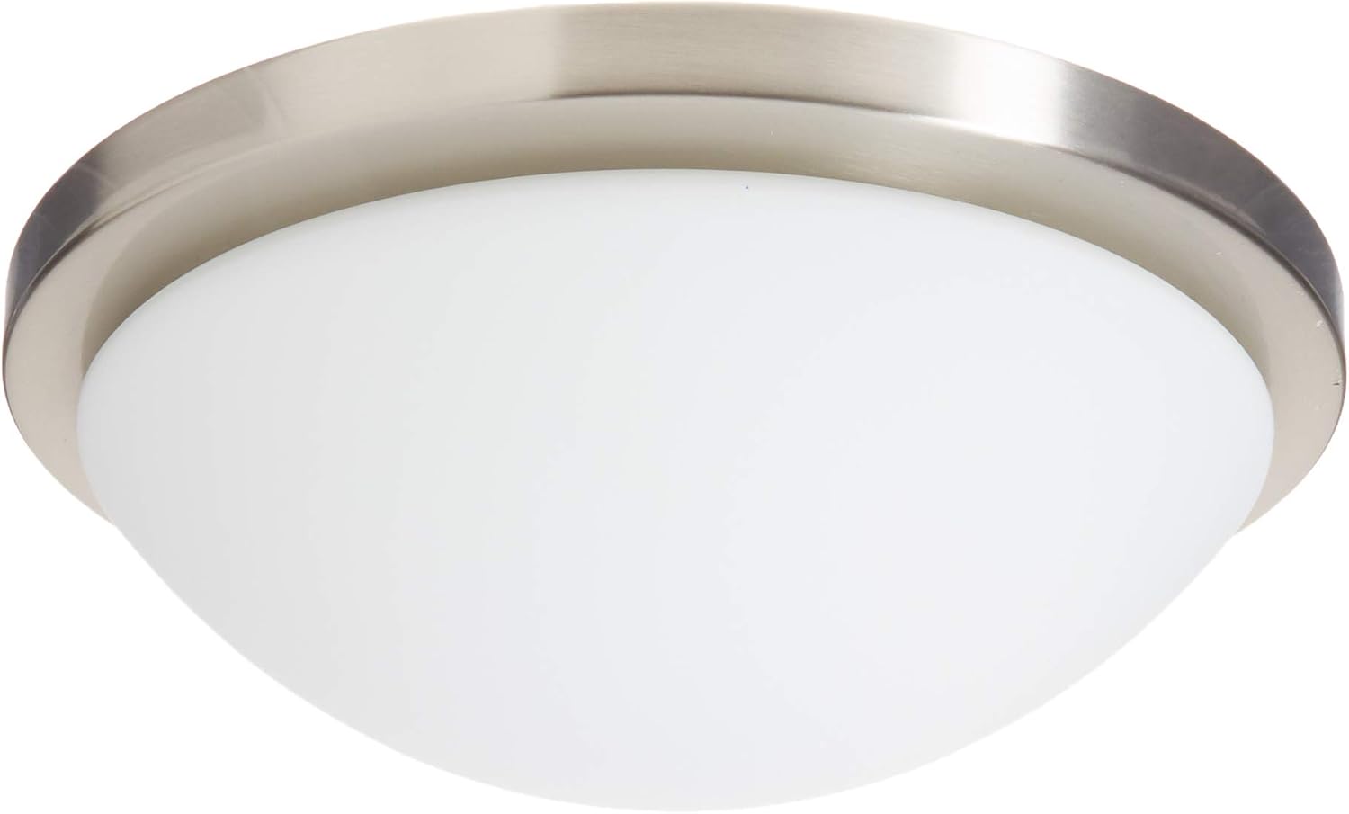 Nuvo Lighting 62-1443 Transitional LED Flush Mount from Button Collection in Black Finish,