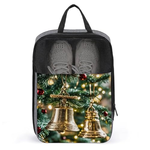 Bolsas de polvo para zapatos de golf para hombre y mujer impermeables con cierre