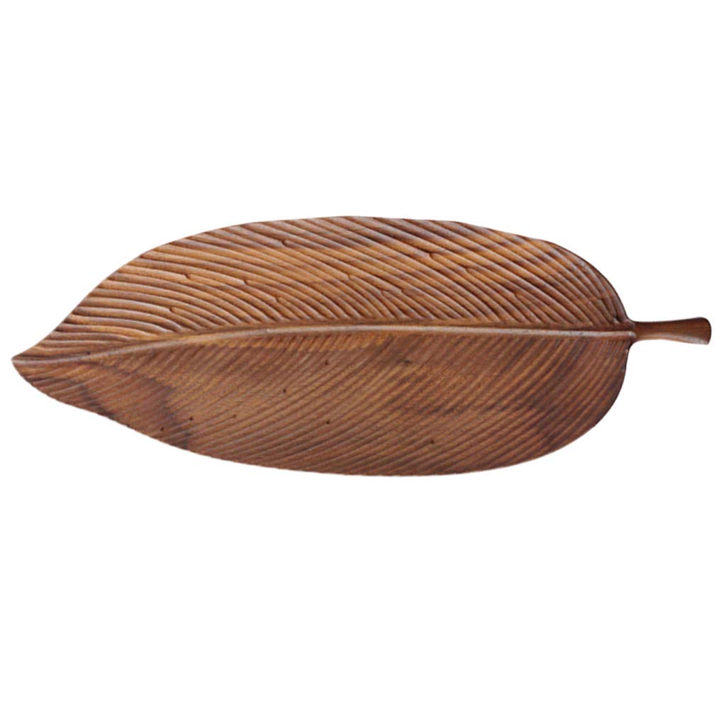 Bandeja de Madera para Servir con Forma de Plataforma para Camarero, Medium