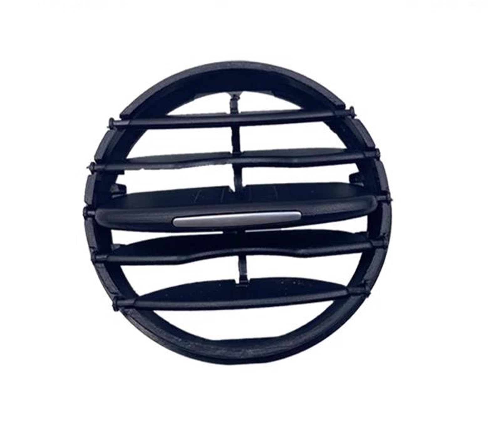 Asadf Air Vent Nozzle Grille 1X/4X/8X/10X Dash Air Conditioning Outlet Vent Grill Ac Folding Slide Clip Trim For Vw For Tiguan Mk1 5N 1 2007-2017 5N0819703 Center Console Air Vent(1Pcs-Middle)