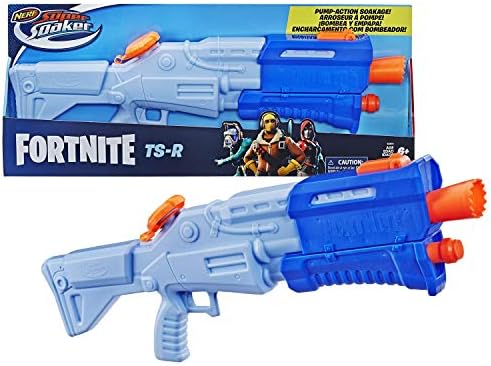 NERF Fortnite TS-R Super Soaker Water Blaster Toy, Blue