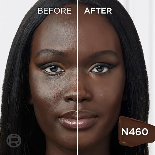 L'Oreal Paris Infallible Skin Ink 2-in-1 Foundation Concealer Hybrid Face Makeup, up to 48HR Transfer-Resistant with Medium Coverage, 460 Rich Neutral - image 2