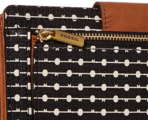 Fossil-Womens-Logan-Leather-RFID-Blocking-Tab-Clutch-Wallet