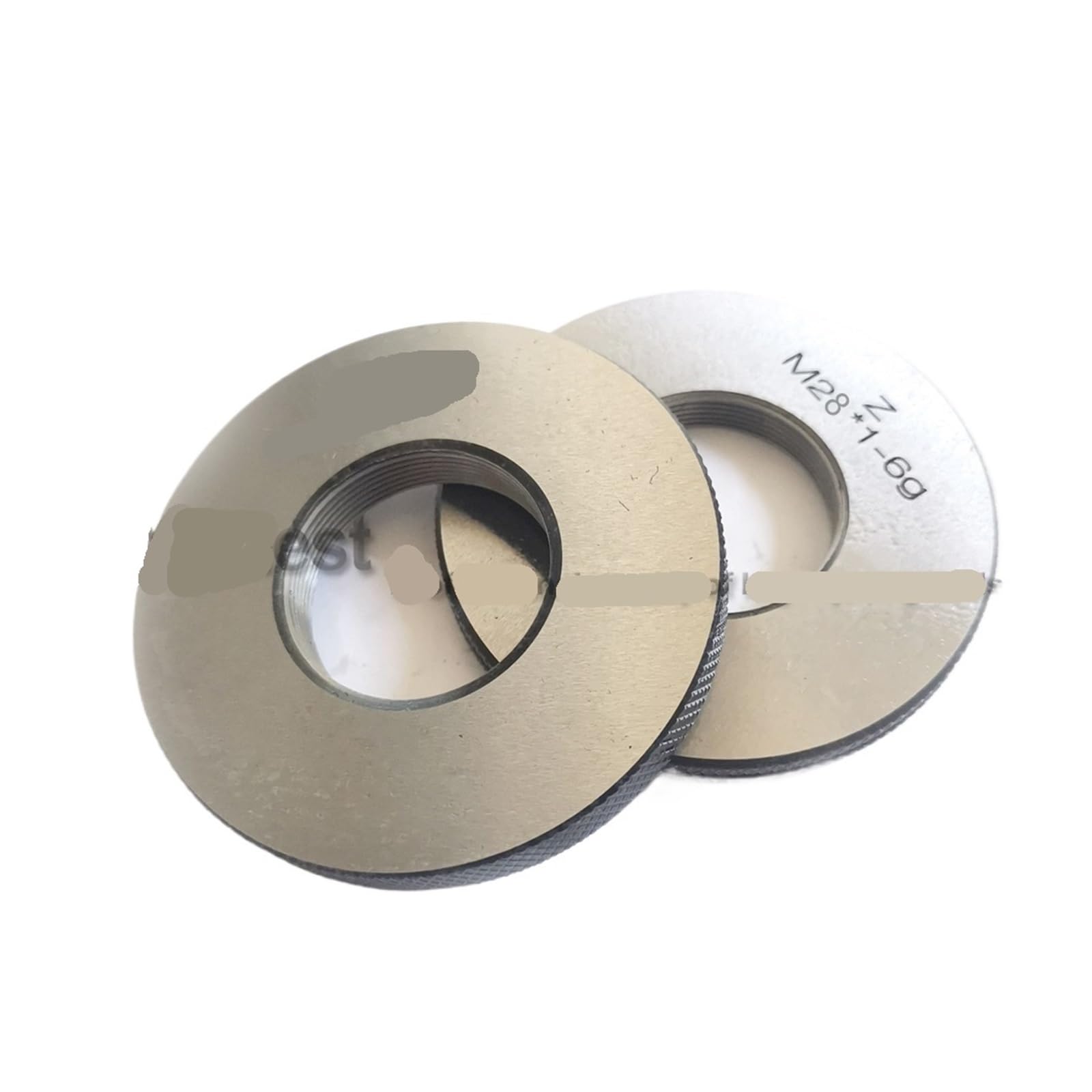 6G metrisches Gewinde-Ringlehren-Set M28 M28X3 M28X2 M28X1,5 M28X1 Pass- und Stopplehre TZ Feingewinde(M28X1 6G)