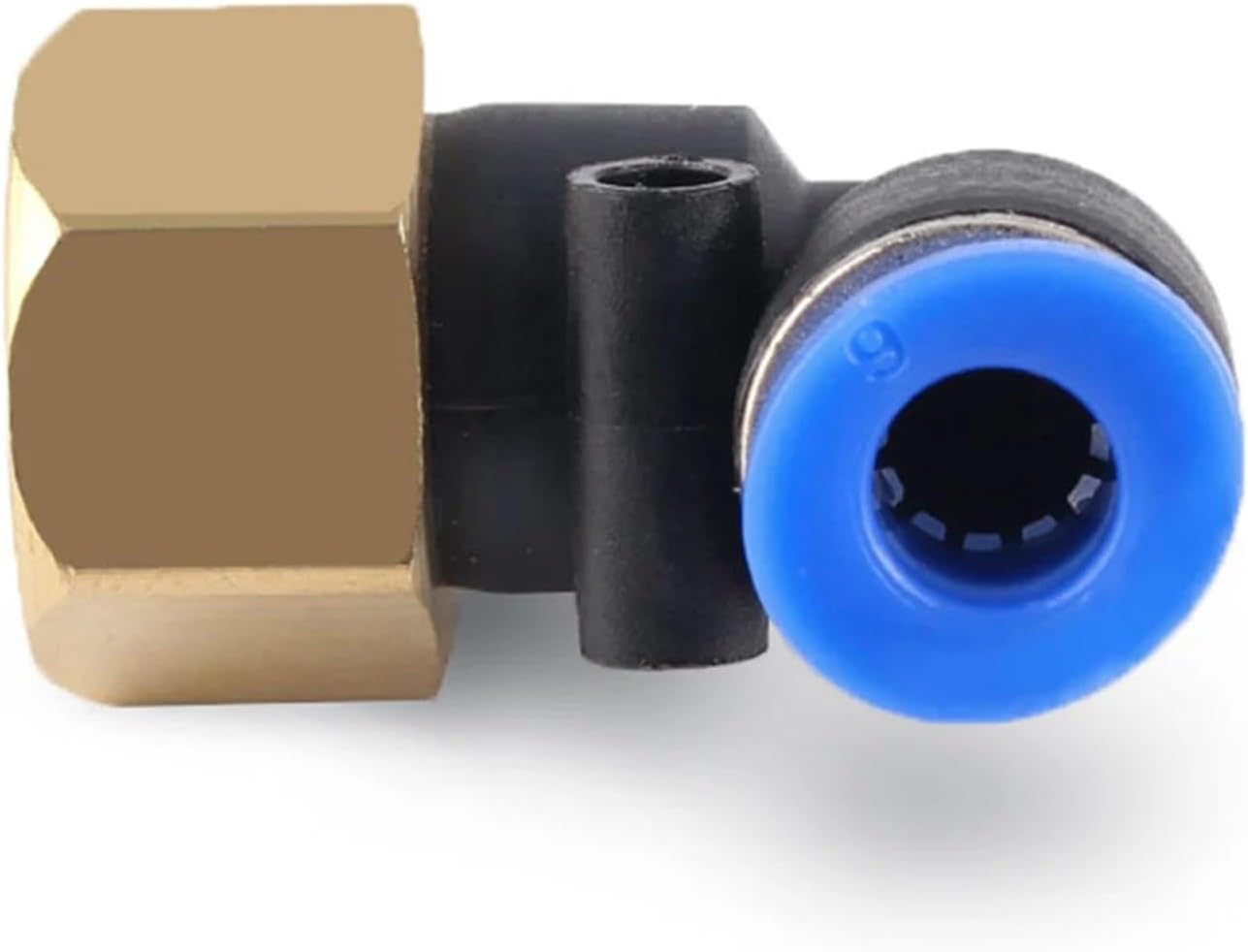PLF pneumatic quick connector L-type female thread 1/8 3/8 1/2 1/4 Standard Pipe Thread trachea hose connector 4 6 8 10 12mm(PLF12-04)