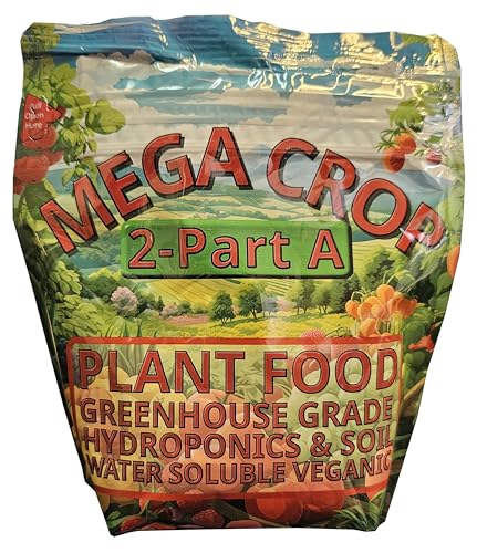 Mega Crop 2-Part A Fertilizante Nutriente para Plantas NPK 5-12-26