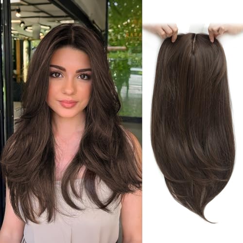 Ms Taj 18 Inch Hair Topper for Women with Thinning