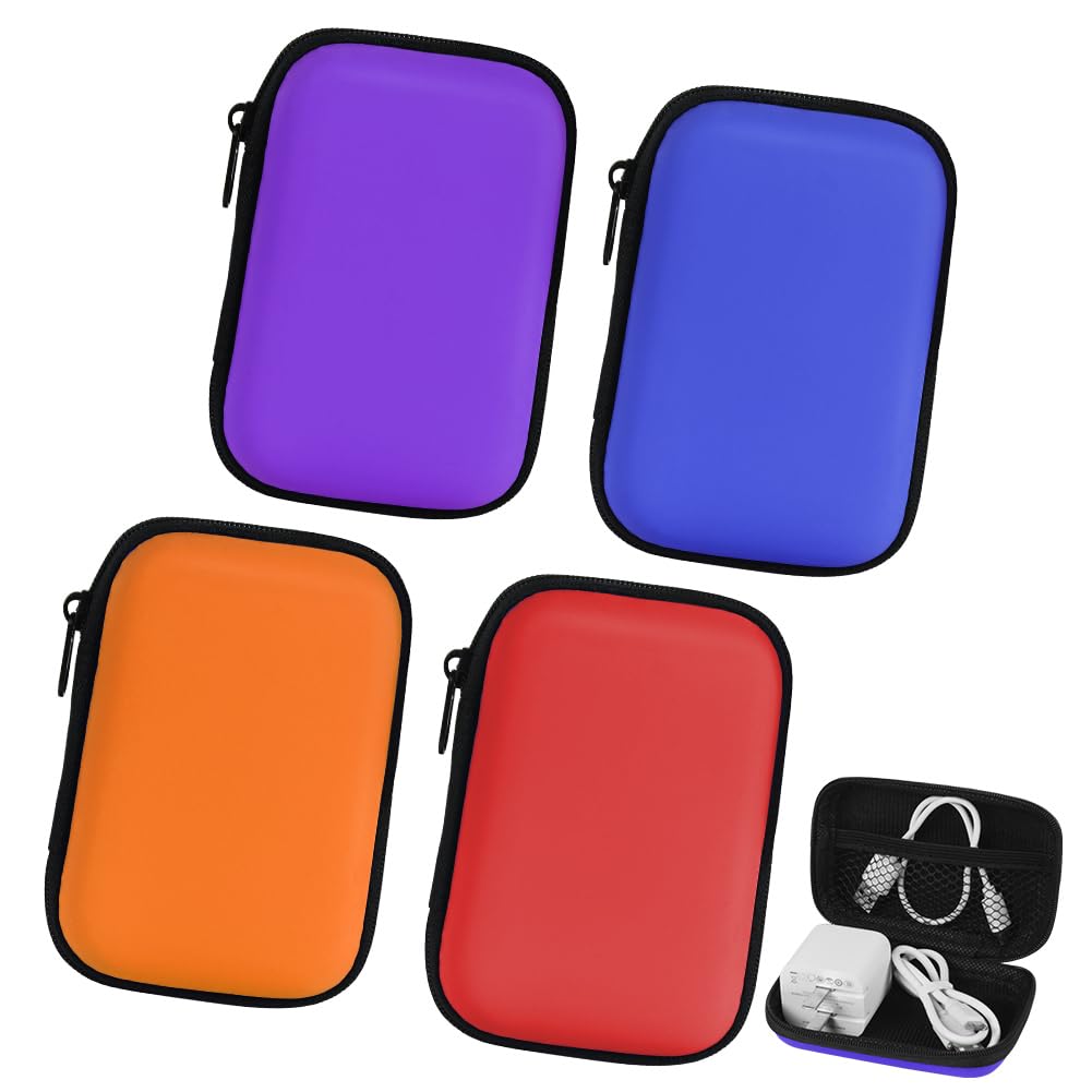 Aolso 4 Stück Spielkarten Box, Kartenbox Spielkarten etui, Tragetasche für UNO Karten Aufbewahrungsbox, flip case für Kartenspiele UNO, schützt Karten vor Nässe und Staub, kartenschachtel