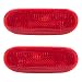 Driver and Passenger Rear Side Marker Light Lamp Replacement for VW Volkswagen 1C0945073B 1C0945074B AutoAndArt